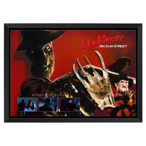 Robert Englund - "Freddy Krueger - A Nightmare On Elm Street" Signed & Framed Claws Display
