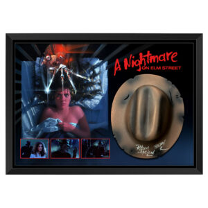 Robert Englund - "Nightmare On Elm Street" Signed & Framed Freddy Krueger Hat