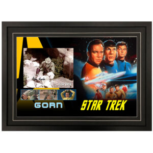 Gary Combs - "Star Trek" GORN Signed & Framed 8x10 Photo Display A