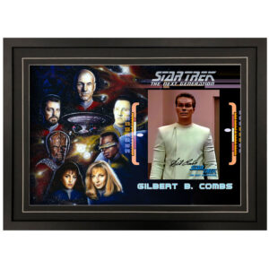 Gilbert B. Combs - "Star Trek: The Next Generation" Signed & Framed 8x10 Photo Display C