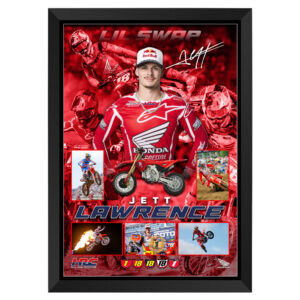 Motocross - Jett Lawrence 1:12 Scale Honda CRF450R Model Bike Display