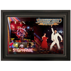 Saturday Night Fever -  "Stephanie" Karen Lynn Gorney Signed & Framed 8x10 Photo Display B