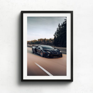 Wall Art - Lamborghini Aventador SV Road