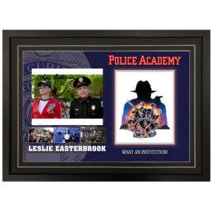 Police Academy - "Callahan" Leslie Easterbrook Signed & Framed 8x10 Photo Display D