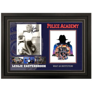 Police Academy - "Callahan" Leslie Easterbrook Signed & Framed 8x10 Photo Display A