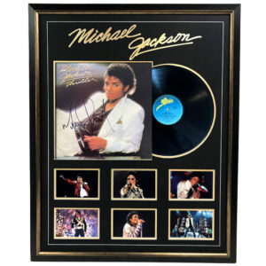 Music - Michael Jackson - Thriller Signed & Framed Album