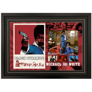 Black Dynamite – Michael Jai White Signed & Framed 8x10 Display B