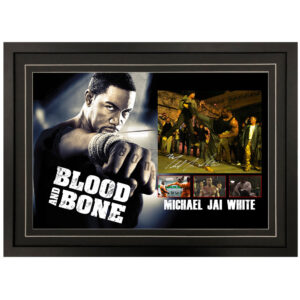 Blood & Bone – Michael Jai White Signed & Framed 8x10 Photo Display B