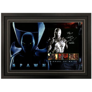 SPAWN – Michael Jai White Signed & Framed 8x10 Display C