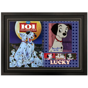 Disney - 101 Dalmations "Lucky" Signed & Framed 8x10 Photo Display A