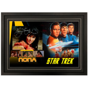 Star Trek - "Nona" Nancy Kovack Signed & Framed 8x10 Photo Display