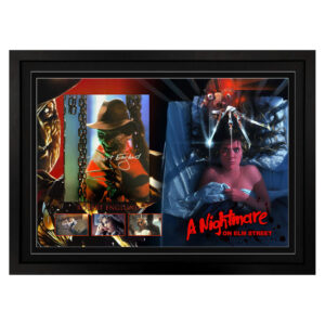 A Nightmare On Elm Street - ROBERT ENGLUND Signed & Framed 8x10 Photo Display