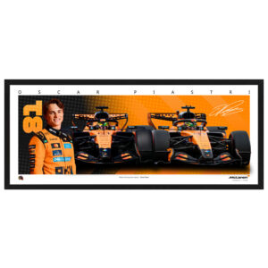 Formula 1 - Oscar Piastri Mclaren 2026 Mini Wings Framed Print