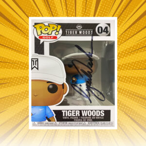 Tiger Woods #4 Autographed Funko Pop! Vinyl