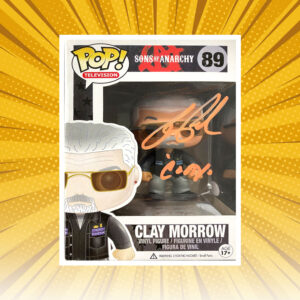 Ron Pearlman Signed “Sons of Anarchy” Clay Morrow #89 Funko Pop! Vinyl (JSA)