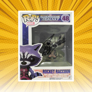 Stan Lee - "Rocket Raccoon" Guardians of the Galaxy #48 Autographed Funko Pop! Vinyl