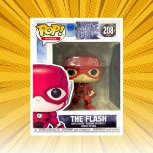 Ezra Miller "Justice League" Signed #208 The Flash Funko Pop! Vinyl Figure