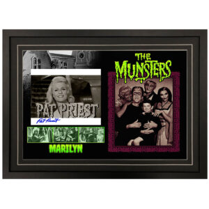The Munsters - "Marilyn Munster" Pat Priest Signed & Framed 8x10 Photo Display B