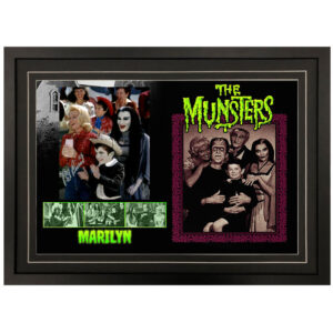 The Munsters - "Marilyn Munster" Pat Priest Signed & Framed 8x10 Photo Display C
