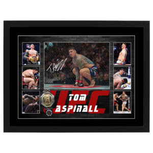 UFC - Tom Aspinall Framed Pre Print Collage