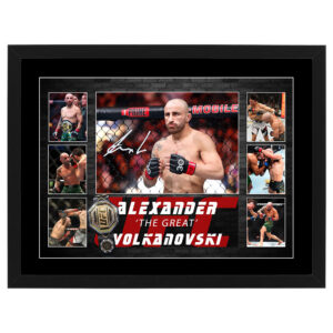 UFC - Alexander Volkanovski Framed Pre Print Collage 2