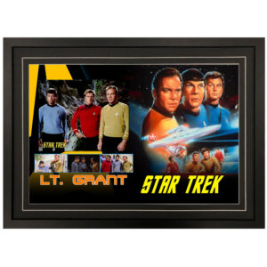 Star Trek - "Lt. Grant" Bob Bralver Signed & Framed 8x10 Photo Display A