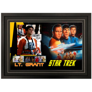 Star Trek - "Lt. Grant" Bob Bralver Signed & Framed 8x10 Photo Display E