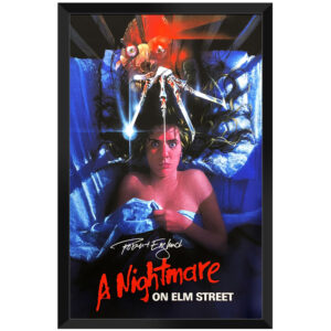 A Nightmare on Elm Street – Robert Englund Signed Canvas Movie Poster