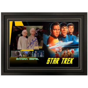 Star Trek - Sandra Gimpel Signed & Framed 8x10 Photo Display
