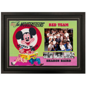 The Mickey Mouse Club - "Sharon Baird" 1956 Signed & Framed 8x10 Photo Display B