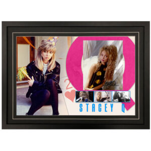 Stacey Q - "Two of Hearts" Signed & Framed 8x10 Photo Display B