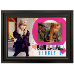Stacey Q - "Two of Hearts" Signed & Framed 8x10 Photo Display C