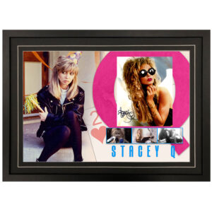 Stacey Q - "Two of Hearts" Signed & Framed 8x10 Photo Display A