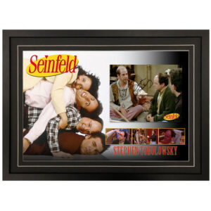 Seinfeld - Stephen Tobolowsky Signed & Framed 8x10 Photo Display