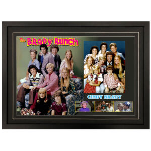 The Brady Bunch - "Cindy Brady" Susan Olsen Signed & Framed 8x10 Photo Display C