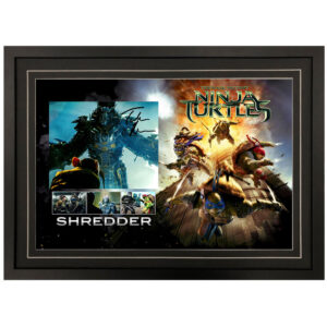 Tohoru Masamune - "Teenage Mutant Ninja Turtles" Shredder Signed & Framed 8x10 Photo Display C