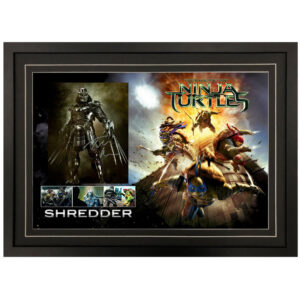 Tohoru Masamune - "Teenage Mutant Ninja Turtles" Shredder Signed & Framed 8x10 Photo Display D