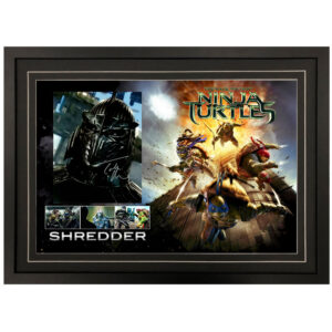 Tohoru Masamune - "Teenage Mutant Ninja Turtles" Shredder Signed & Framed 8x10 Photo Display A