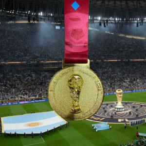 2022 FIFA World Cup Replica Winners Medal Argentina Lionel Messi