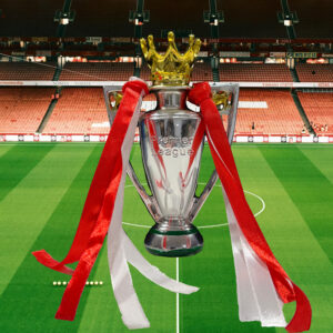 English Premier League Mini Replica Trophy Arsenal (16cm)