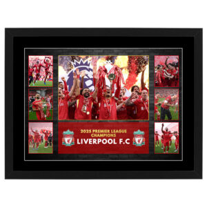 Liverpool 2024/2025 Premier League Pre Print Collage