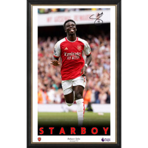 Soccer - Bukayo Saka Icon Print