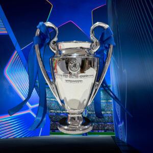 UEFA Champions League Mini Replica Trophy (16cm)