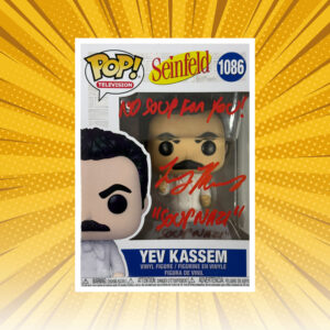 Larry Thomas - "Yev Kassem" Seinfeld #1086 Signed Funko Pop! Vinyl