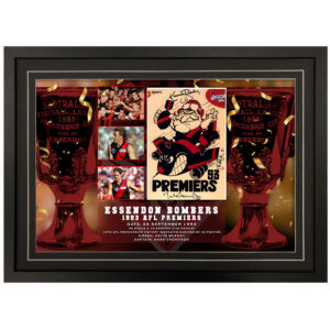 AFL - Essendon Bombers "1993 Premiership" Signed & Framed 8x12 Photo Display
