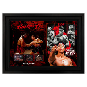 Bolo Yeung – "Bloodsport" Signed & Framed 8x10 Photo Display D