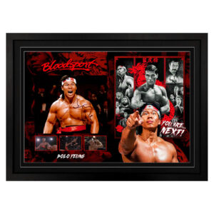 Bolo Yeung – "Bloodsport" Signed & Framed 8x10 Photo Display F
