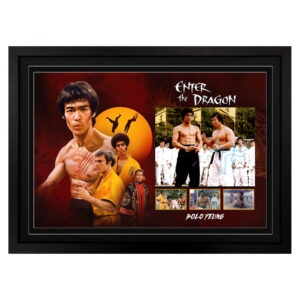Bolo Yeung – "Enter the Dragon" Signed & Framed 8x10 Photo Display B