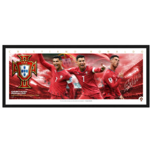 Soccer - Cristiano Ronaldo 2026 World Cup Portugal Mini Wings Framed Print