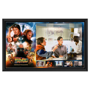 Back To The Future - Donald Fullilove Signed 16x20 Photo Display B